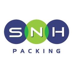 SNH Packing logo with a white background
